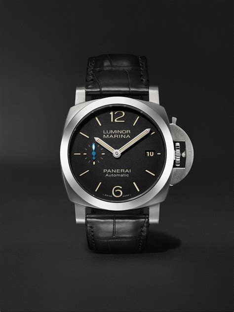 stainless steel panerai|panerai quaranta manual.